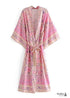 Vestido kimono bohemio Zuma chic para mujer